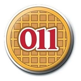 STRANGER THINGS - Eggo - Button Badge 25mm