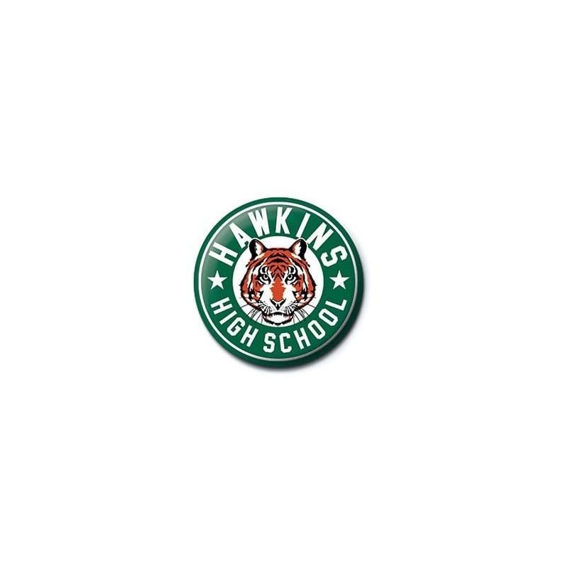 STRANGER THINGS - Hawkins High School - Button Badge 25mm STRANGER THINGS - Hawkins High School - Button Badge 25mm