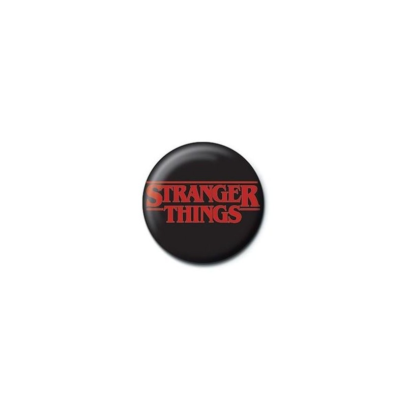 STRANGER THINGS - Logo - Button Badge 25mm STRANGER THINGS - Logo - Button Badge 25mm