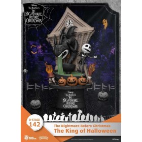 L'ETRANGE NOEL DE MONSIEUR JACK -Roi D'Halloween -Diorama D-Stage 15cm