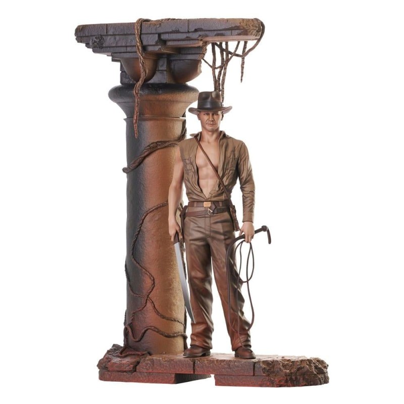 INDIANA JONES 2 - Indiana Jones - Statuette Premier Collection 38cm INDIANA JONES 2 - Indiana Jones - Statuette Premier Collection 38cm