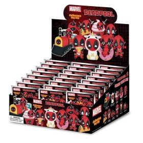 MARVEL - Deadpool Series 4 - 3D Foam Bag Clip (Display 24 Pcs)