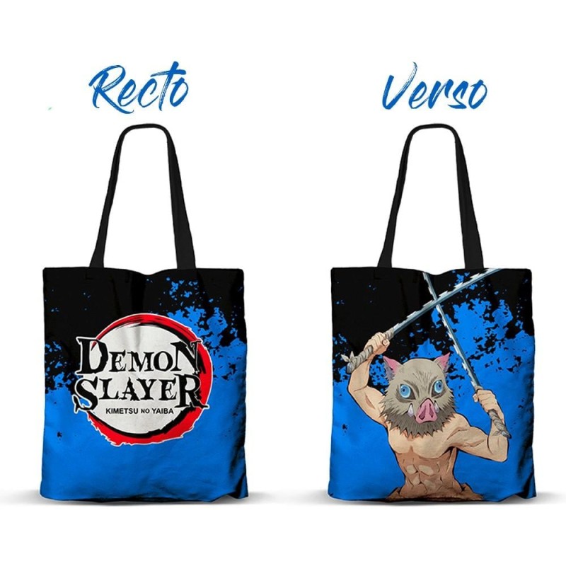 DEMON SLAYER - Inasuke Hashibira - Tote Bag Premium '40x33x1cm' DEMON SLAYER - Inasuke Hashibira - Tote Bag Premium '40x33x1cm'