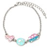 BARBIE - Bracelet en Chaine - Silhouette, Skate & Camping-Car