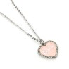 BARBIE - Collier Chaine - Coeur Rose