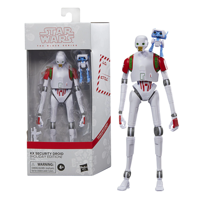 STAR WARS -Droide de Sécurité KX (Holiday Ed.) -Fig. Black Series 15cm STAR WARS -Droide de Sécurité KX (Holiday Ed.) -Fig. Black Series 15cm