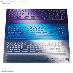 30MM - Customize Material (3D Metallic Stickers 2) - Model Kit
