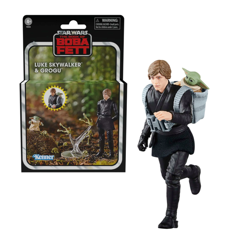 STAR WARS - Luke & Grogu - 2 Pack Figurine Vintage Collection 10cm STAR WARS - Luke & Grogu - 2 Pack Figurine Vintage Collection 10cm