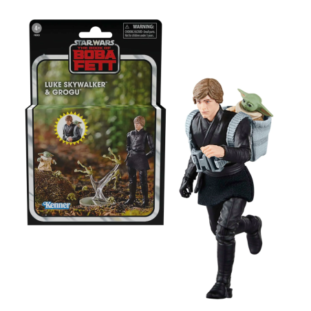 STAR WARS - Luke & Grogu - 2 Pack Figurine Vintage Collection 10cm
