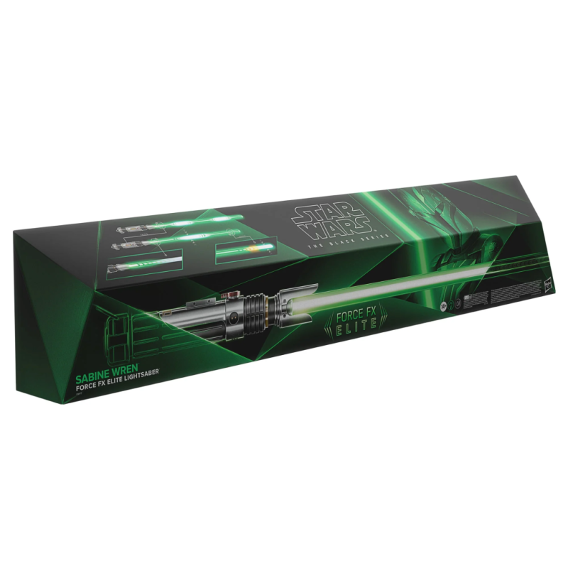 STAR WARS AHSOKA - Black Series Sabre Laser Force FX Elite Sabine Wren STAR WARS AHSOKA - Black Series Sabre Laser Force FX Elite Sabine Wren
