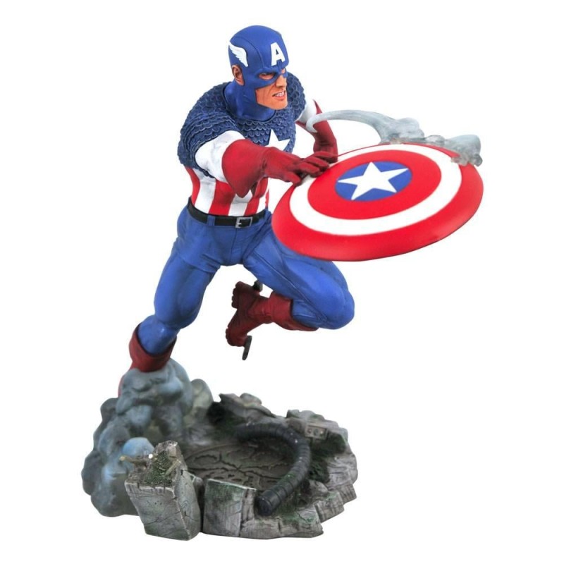 MARVEL - Captain America - Diorama Comic Gallery 25cm MARVEL - Captain America - Diorama Comic Gallery 25cm