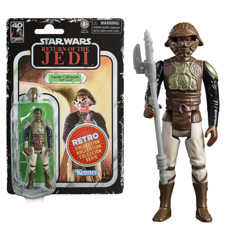 STAR WARS - Lando Calrissian (Skiff Guard) - Fig. Retro Colection 10cm STAR WARS - Lando Calrissian (Skiff Guard) - Fig. Retro Colection 10cm