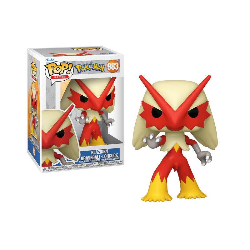 POKEMON - POP Games N° 983 - Braségali POKEMON - POP Games N° 983 - Braségali