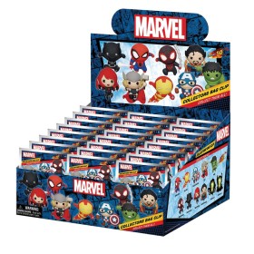 MARVEL - Classic 3D - 3D Foam Bag Clip (Display 24 Pcs)