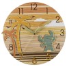 STITCH - Sunset - Horloge Murale Métal