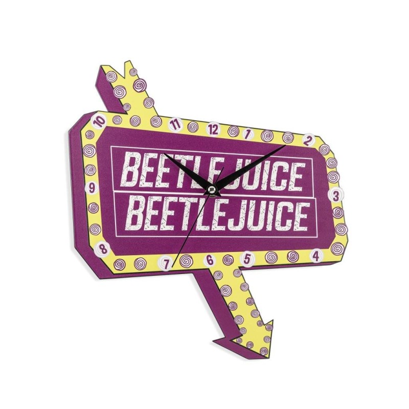 BEETLEJUICE - Sign - Horloge Murale Metal BEETLEJUICE - Sign - Horloge Murale Metal