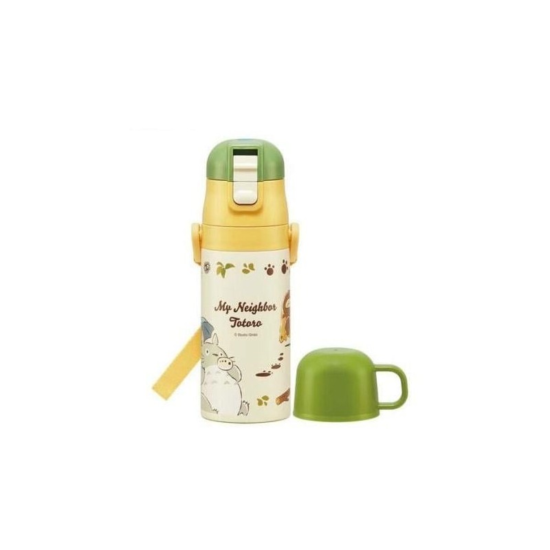 MON VOISIN TOTORO - Totoro - Bouteille Ouverture Double Thermos 420ml MON VOISIN TOTORO - Totoro - Bouteille Ouverture Double Thermos 420ml