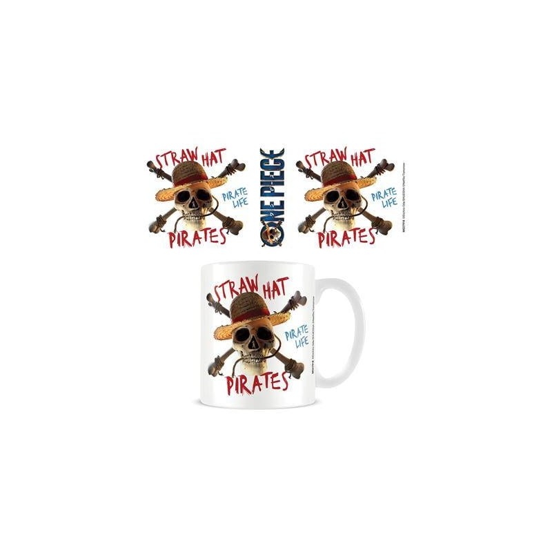 ONE PIECE NETFLIX - Mug - 315 ml -Embleme Pirate Chapeau de Paille ONE PIECE NETFLIX - Mug - 315 ml -Embleme Pirate Chapeau de Paille