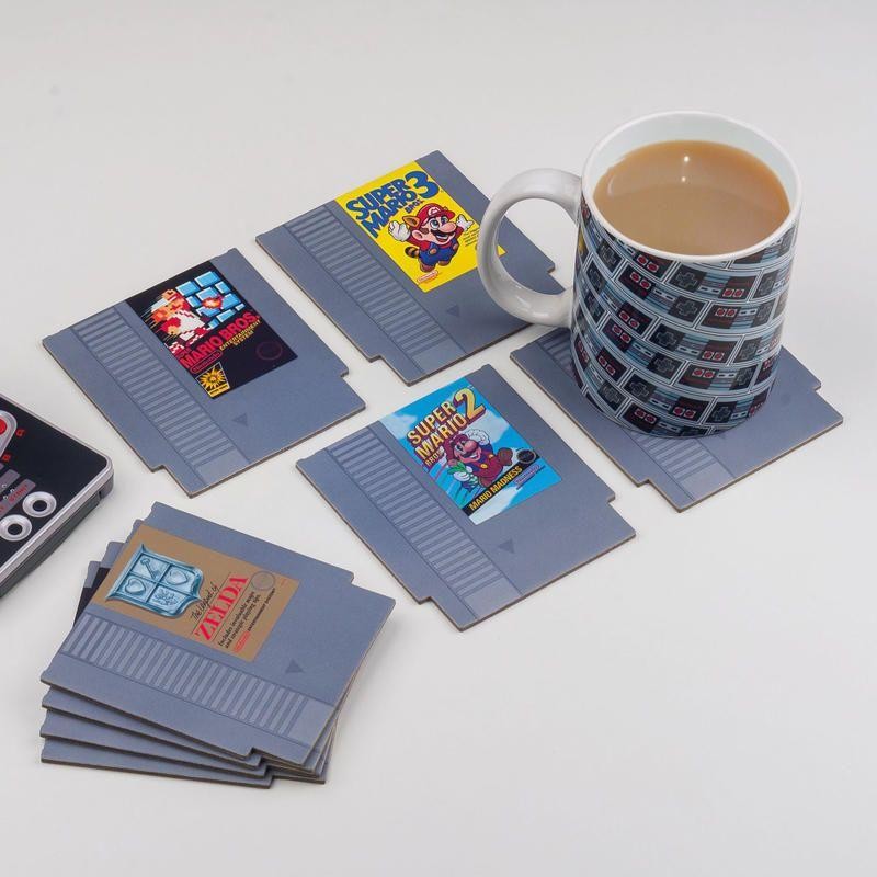 NES - Cartouche - Lot de 8 Sous-Verres