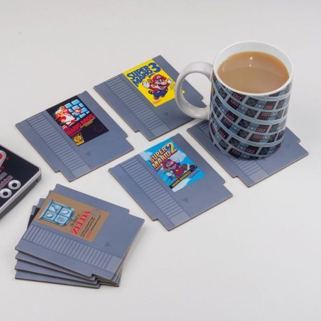 NES - Cartouche - Lot de 8 Sous-Verres