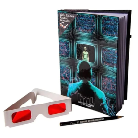 STRANGER THINGS - Laboratoire Hawkins - set Carnet A5 et Crayon
