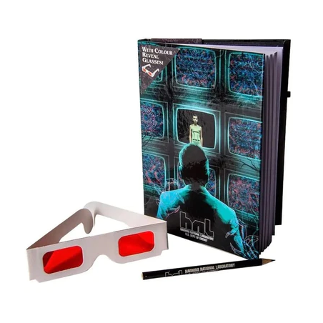 STRANGER THINGS - Laboratoire Hawkins - set Carnet A5 et Crayon