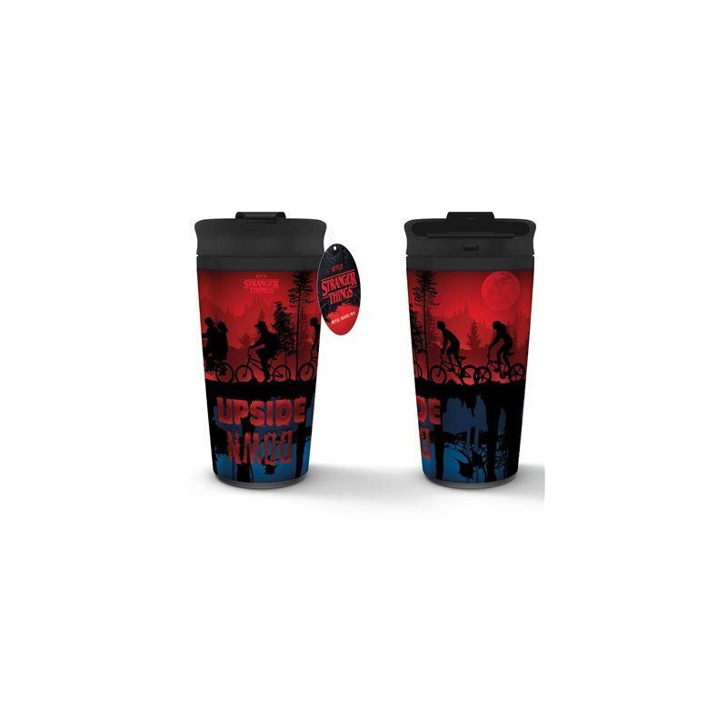 STRANGER THINGS 4 - Scene - Mug de voyage métal 450ml STRANGER THINGS 4 - Scene - Mug de voyage métal 450ml