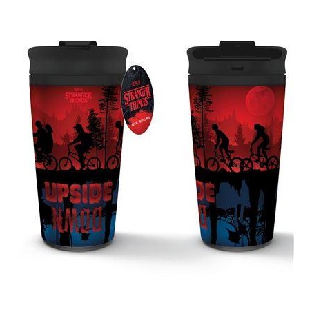 STRANGER THINGS 4 - Scene - Mug de voyage métal 450ml