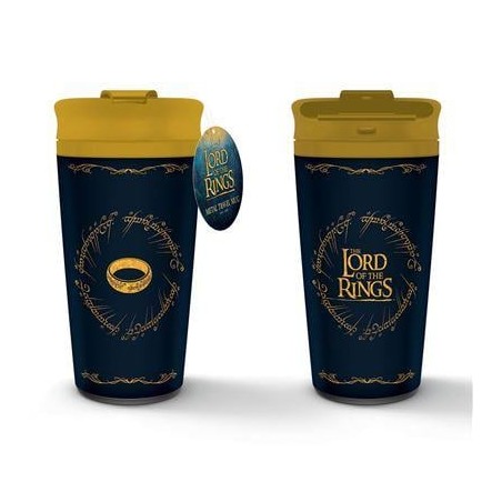 LE SEIGNEUR DES ANNEAUX - L'Anneau Unique - Mug de voyage métal 450ml