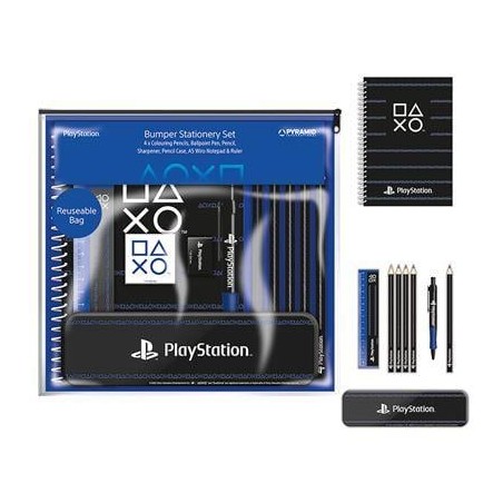 PLAYSTATION - Pinstripe Dark - Bumper Stationary Set