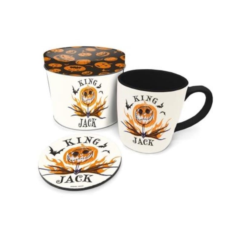 NIGHTMARE BEFORE CHRISTMAS - King Jack - Box métal, mug & sous verre NIGHTMARE BEFORE CHRISTMAS - King Jack - Box métal, mug & sous verre