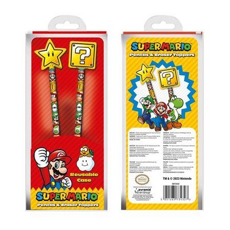 SUPER MARIO - Core - Pencil Topper 2PK
