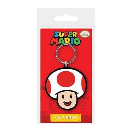 SUPER MARIO - Toad - Porte-clés en PVC