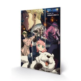SPY X FAMILY - Mission 14 - Impression sur bois 20x29.5cm