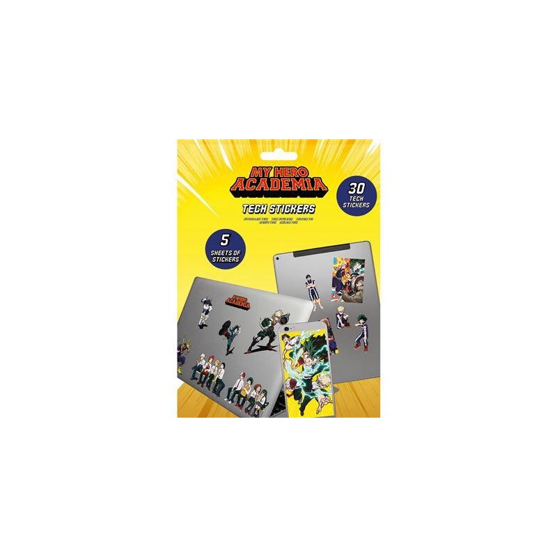 MY HERO ACADEMIA - Equipe - Tech Stickers Pack MY HERO ACADEMIA - Equipe - Tech Stickers Pack