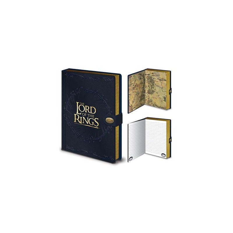 LE SEIGNEUR DES ANNEAUX - Carte - Cahier A5 Premium LE SEIGNEUR DES ANNEAUX - Carte - Cahier A5 Premium