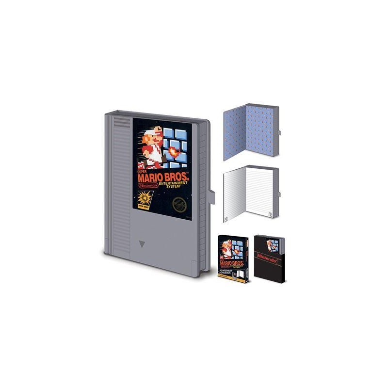 SUPER MARIO BROS NES - Cartouche - Cahier A5 Premium SUPER MARIO BROS NES - Cartouche - Cahier A5 Premium