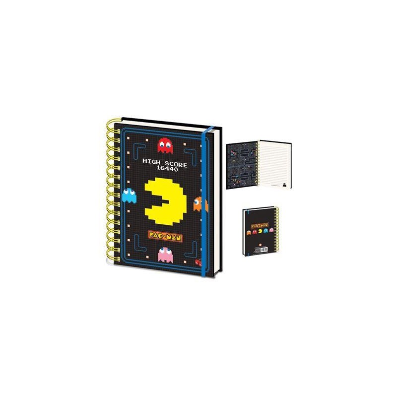 PAC-MAN - High Score - Carnet de notes A5 PAC-MAN - High Score - Carnet de notes A5