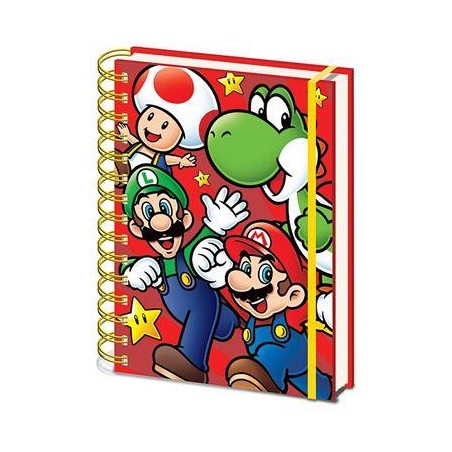 SUPER MARIO - Core Run - Carnet de notes A5