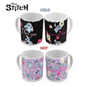 STITCH - I Love U - Mug Thermoréactif - 325ml