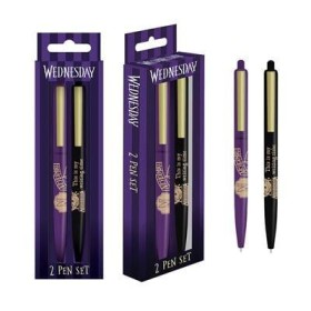 MERCREDI - Nevermore - Set de 2 Bics