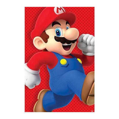 SUPER MARIO - Run - Poster 61x91cm