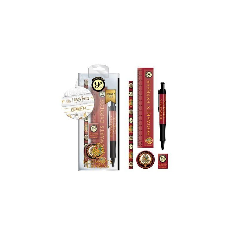 HARRY POTTER - Plateforme 9 3/4 - Set papeterie HARRY POTTER - Plateforme 9 3/4 - Set papeterie
