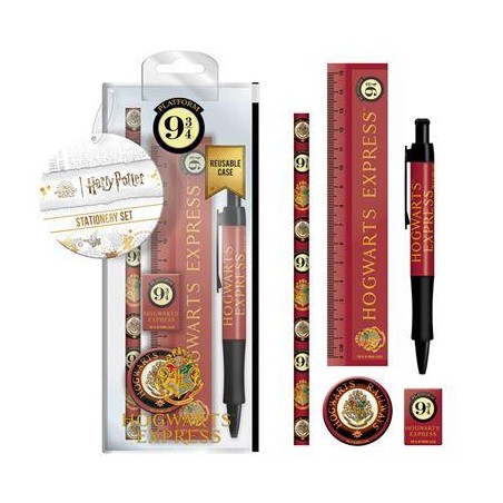 HARRY POTTER - Plateforme 9 3/4 - Set papeterie