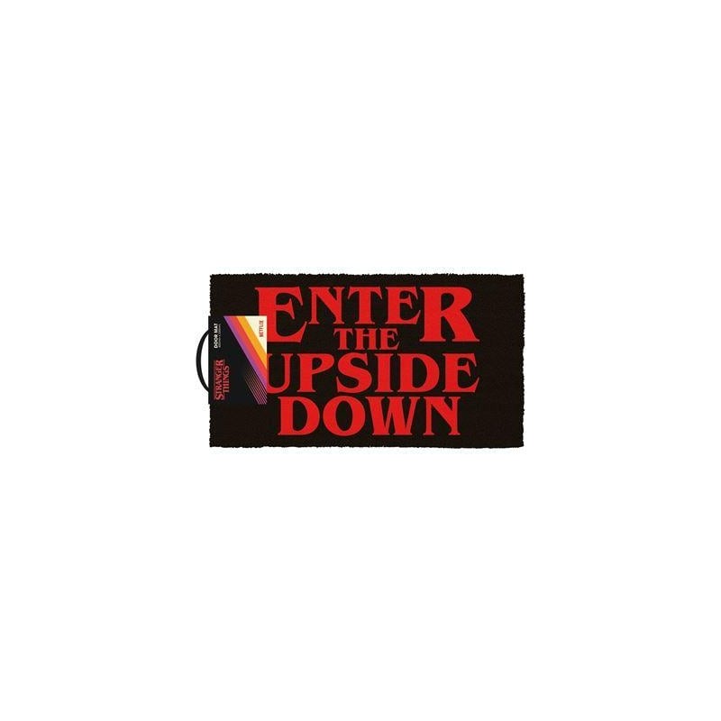 STRANGER THINGS - Enter the Upside Down - Paillasson en Coco '40x33cm' STRANGER THINGS - Enter the Upside Down - Paillasson en Coco '40x33cm'