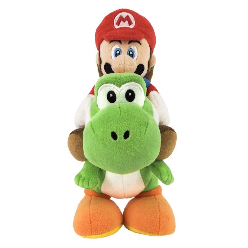SUPER MARIO - Mario et Yoshi - Peluche 21cm SUPER MARIO - Mario et Yoshi - Peluche 21cm