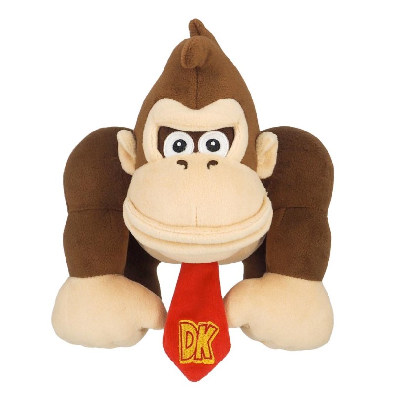 SUPER MARIO - Donkey Kong - Peluche 22cm SUPER MARIO - Donkey Kong - Peluche 22cm