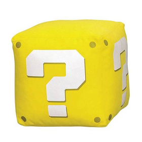 SUPER MARIO - Coin Box - Peluche 12cm