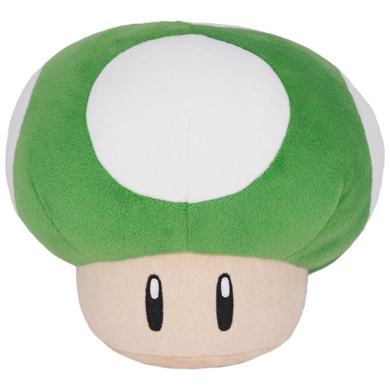 SUPER MARIO - Champignon 1UP - Peluche 16cm SUPER MARIO - Champignon 1UP - Peluche 16cm