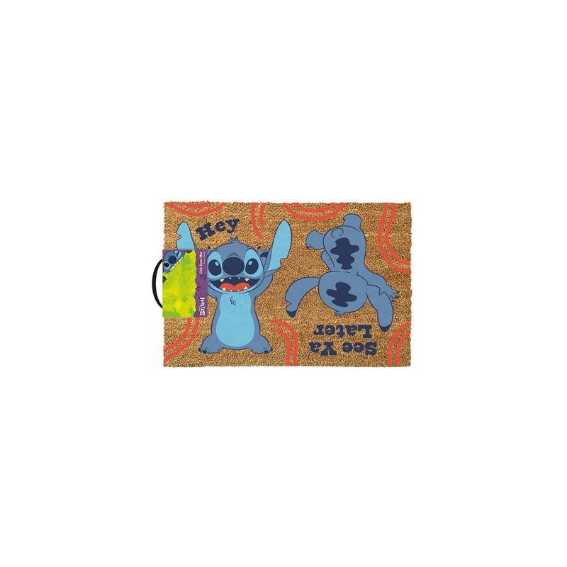 LILO ET STITCH - Paillasson 40X60 - Hey / See Ya Later LILO ET STITCH - Paillasson 40X60 - Hey / See Ya Later